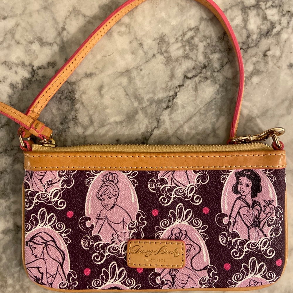 Disney Dooney & Bourke princess wristlet